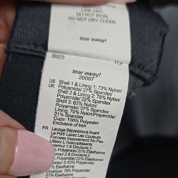 Brooks Dare Racerback Run Sports Bra 2.0 Women's 36DD High Impact Fitness Active - Picture 6 of 7